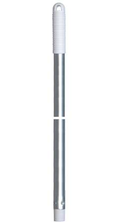 Image de Manche aluminium 140cm embout blanc D.23mm douille vis/1