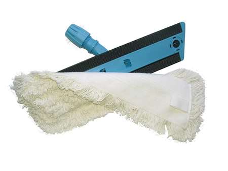 Image de Frange coton bouclé velcro 40cm/1