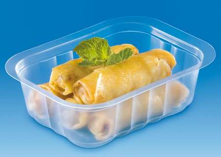 Image de Barquette translucide scellable 480cc Alphacel/1600