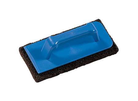 Image de Porte tampon à main avec poignée bleu/1