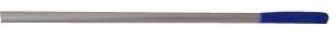 Image de Manche aluminium percé 1,40m D.23mm poignée bleue/1