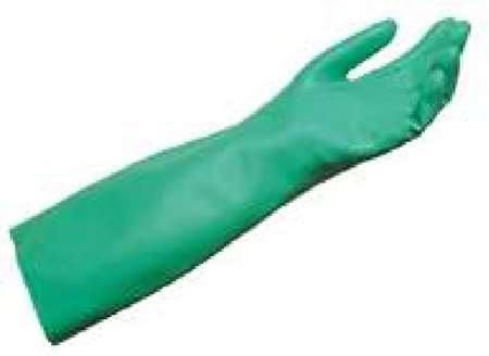 Image de Gant de plonge nitrile vert L.45.5cm T.8 la paire/1