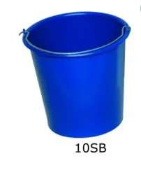 Image de Seau rond plastique bleu 10L/1