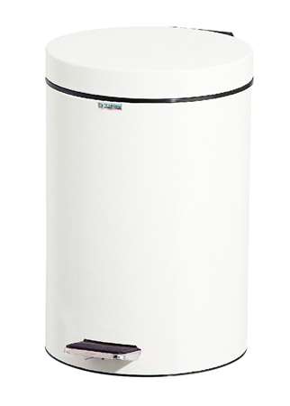 Image de Poubelle sanitaire blanc à pédale Essencia 14L/1