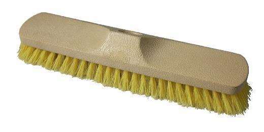 Image de Frottoir nylon monture plastique douille à vis 29cm/1