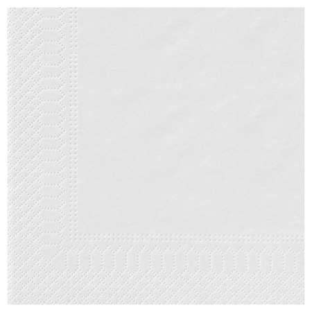 Image de Serviette ouate 2 plis blanche 20x20/4000