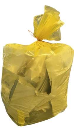 Image de Sac poubelle 110L jaune/200
