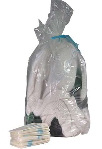 Image de Sac à linge 110L hydrosoluble eau chaude 660x840mm 26µ/200