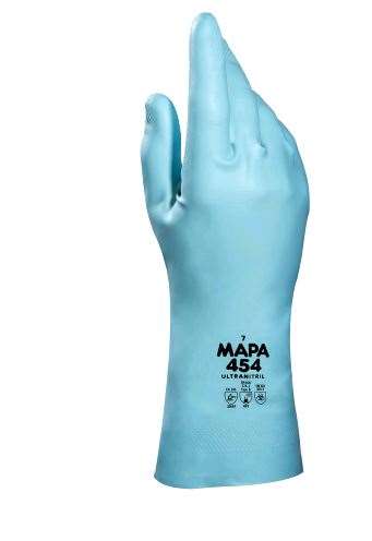 Image de Gant Ultranitril 454 hypoallergénique T.6-6 1/2 la paire/1