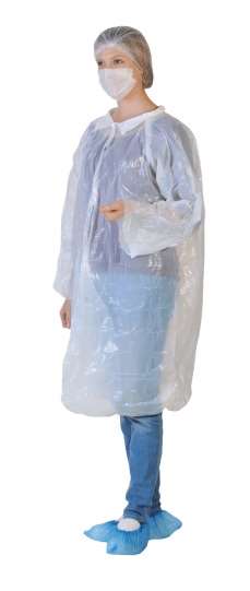 Image de Kit visiteur (blouse, charlotte, masque, surchaussure)/100