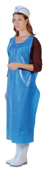 Image de Tablier PE bleu 40µ H.1m20 sachet de 50/2