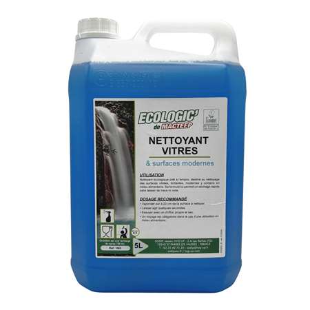 Image de Nettoyant vitres et surfaces 5L Ecologic de Macteep/1