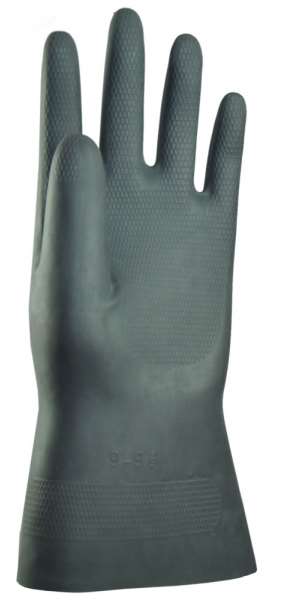 Image de Gant néoprène noir 31cm T.L la paire/1