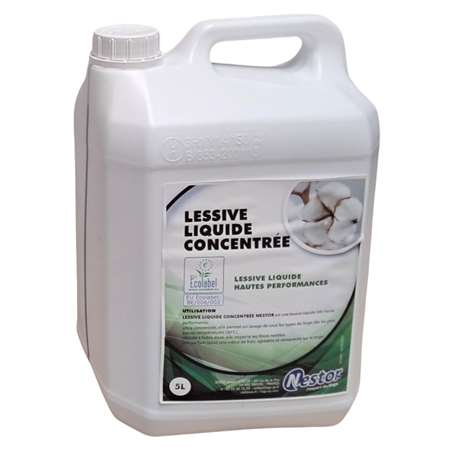 Image de Lessive liquide concentrée 5L Ecolabel Nestor/1