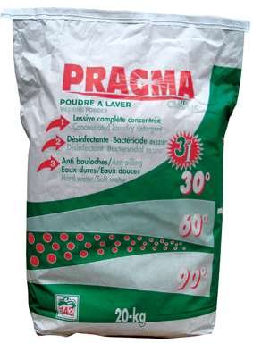 Image de Lessive poudre désinfectante 3-en-1 20kg Pragma/1