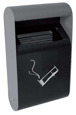 Image de Cendrier mural rectangulaire extérieur 1.5L/1