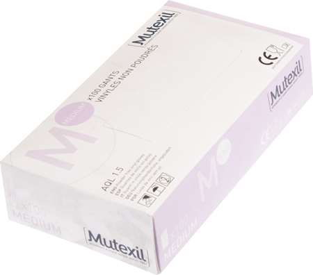 Image de Gant vinyle non poudré 7,5 T.M/100