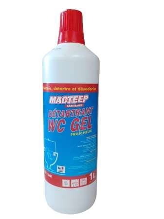 Image de Détartrant WC gel 1L Macteep/1