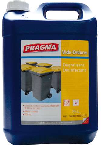 Image de Nettoyant vide-ordures détergent désinfectant 5L Pragma/1
