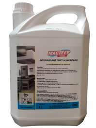 Image de Dégraissant fort alimentaire 5L Macteep/1
