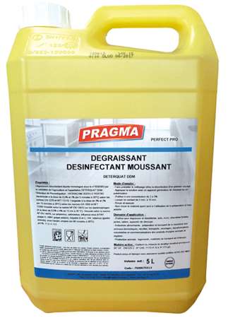Image de Dégraissant désinfectant moussant DDM 5kg Pragma/1