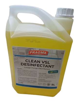 Image de Lavage plonge désinfectant Clean VSL 5L Pragma/1