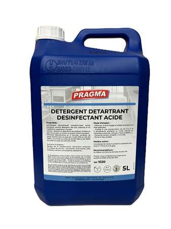 Image de Détartrant désinfectant désincrustant acide 5L Pragma/1