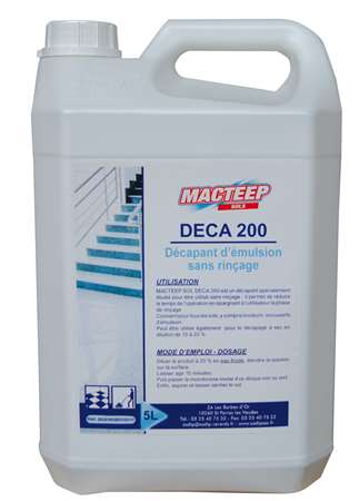 Image de Décapant sol sans rincage 5L Déca 200 Macteep/1