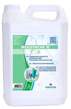 Image de Shampooing moquette injecteur extracteur moustache 5L/1