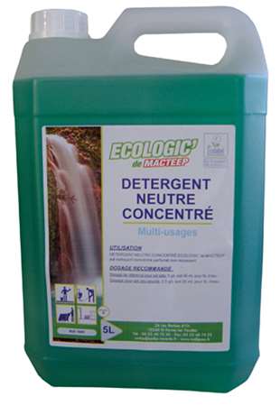 Image de Détergent neutre concentré 5L Ecologic de Macteep/1