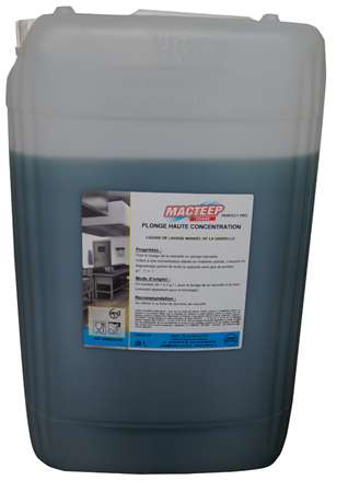 Image de Lavage vaisselle plonge haute concentration 20L Macteep/1