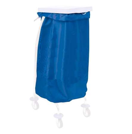 Image de Sac à linge 65L 130g/m² uni bleu/1