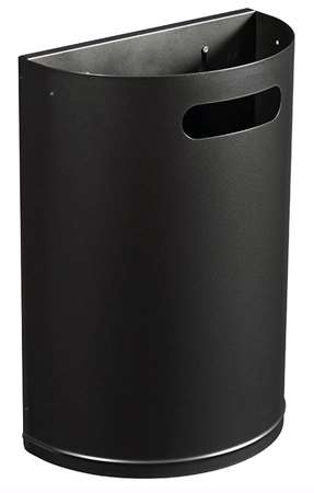 Image de Corbeille décrochable murale Arkéa gris manganèse 20L/1