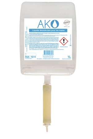 Image de Savon liquide bactéricide cartouche 1L AKO/6