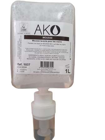 Image de Savon mousse cartouche 1L Ecolabel AKO/6