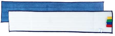 Image de Frange microfibre velcro bleue 60cm/1