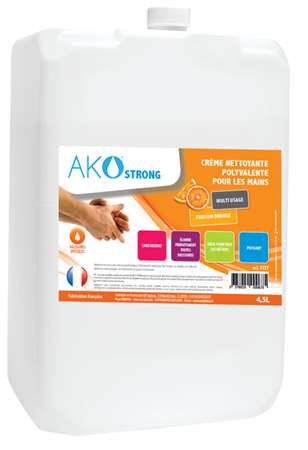 Image de Savon atelier gel microbilles orange cartouche 4,5L/4