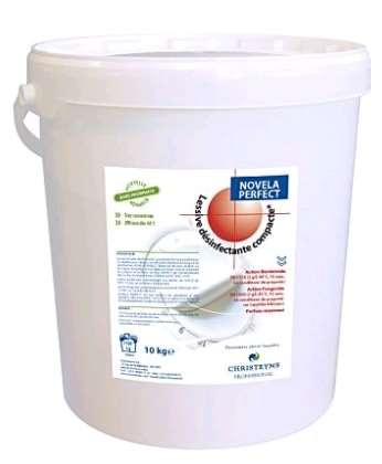 Image de Lessive poudre désinfectante novela perfect seau 10Kg/1