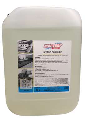 Image de Lavage vaisselle machine eau dure 10L Macteep/1