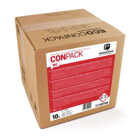 Image de Détergent désinf. Conpack WC acide puissant concentré 10L/1
