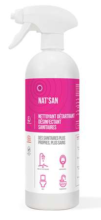 Image de Nettoyant désinfectant sanitaires Nat'San 750ml Ecocert/1