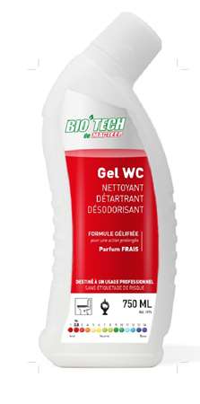 Image de Gel WC détartrant désodorisant 750ml Bio'Tech Macteep/1
