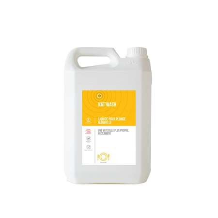 Image de Lavage vaisselle mains Nat'Wash 5L Ecocert/1