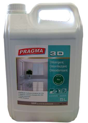 Image de Détergent 3D pin longue durée 5L Pragma/1