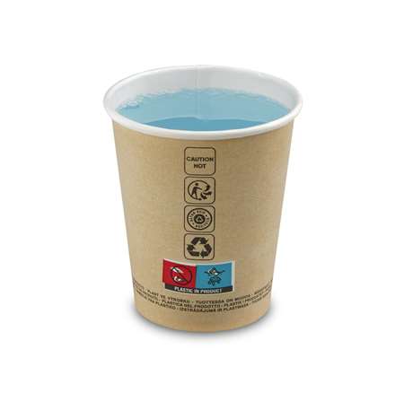 Image de Gobelet carton naturel chaud et froid D.79 23cl/1000