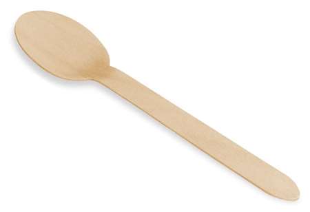 Image de Cuillère bois biodégradable 160mm Servipack/2500
