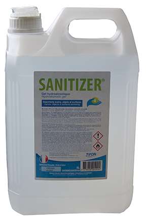 Image de Gel hydroalcoolique Sanitizer 5L/1