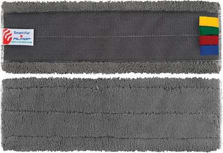 Image de Bandeau dépoussiérage velcro velours gris Smart-Fur 40cm/1