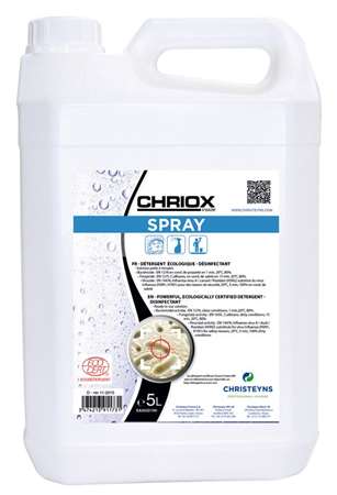 Image de Détergent désinfectant Chriox spray Ecocert 5L/1