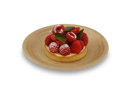 Image de Assiette compostable ronde carton D.18cm Rondopack/800